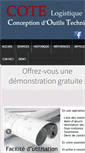 Mobile Screenshot of cotelogistique.com